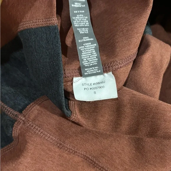 Vuori High-Rise The Rise The Shine Leggings Sz Sm Rust and Black Heathered Camo - Picture 8 of 12